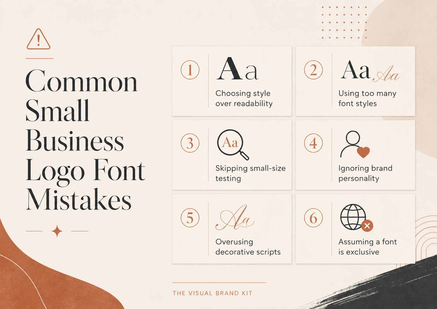 Common small business logo font mistakes