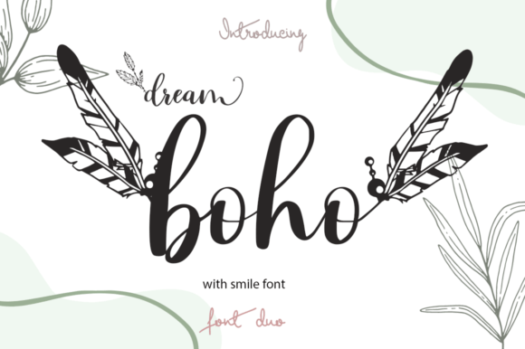 Dream Boho shown in a bohemian handmade branding example