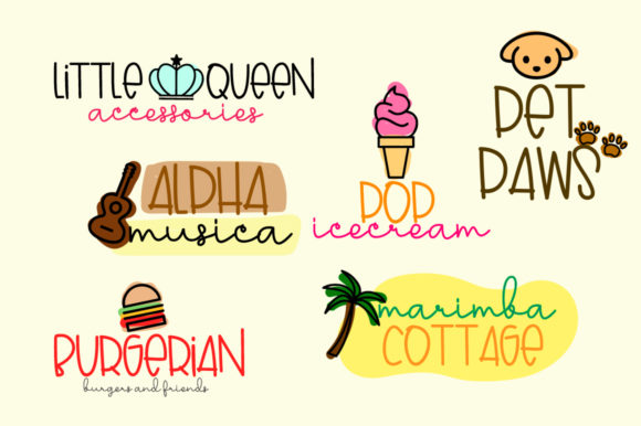 Lovely Puppy Duo shown with playful pet-themed design elements