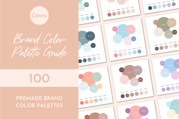 Creative Fabrica preview for Brand Color Palette Guide