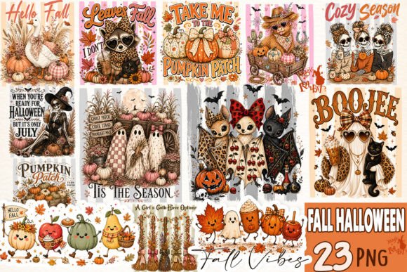 Fall Halloween Sublimation Bundle preview