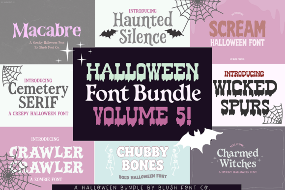 Halloween Bundle Volume 5 Font preview
