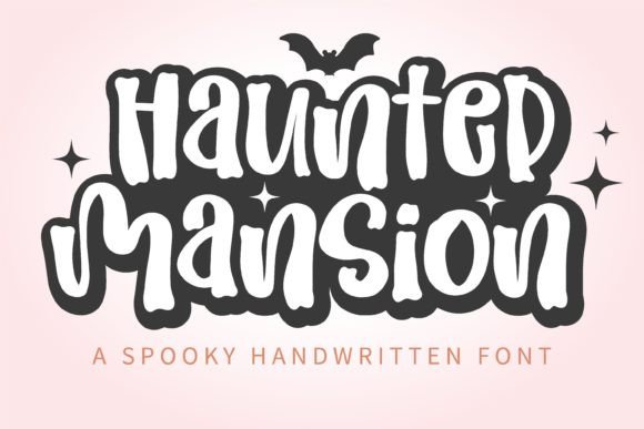 Haunted Mansion Font preview