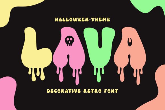 Lava Font preview