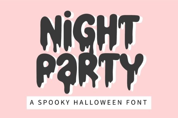 Night Party Font preview
