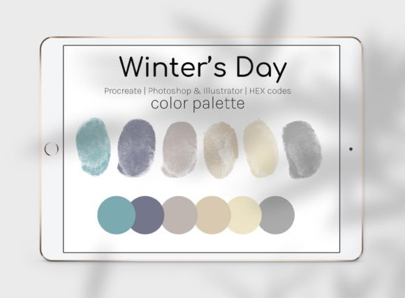Creative Fabrica preview for Winter’s Day Color Palette
