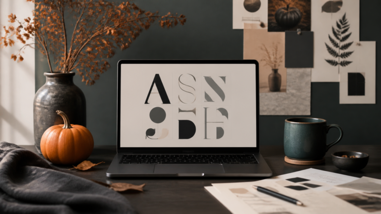 Halloween font pairings and typography ideas for small-business promos